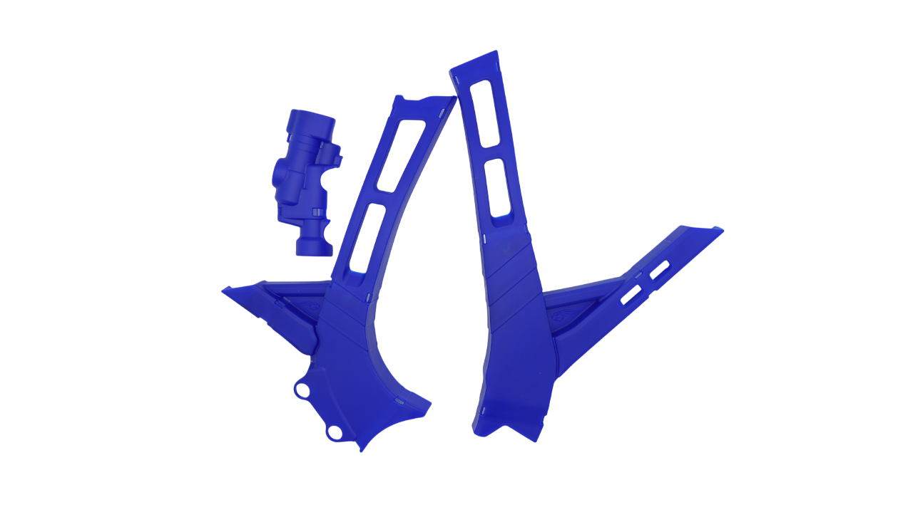 AMX Frame Protector - Yamaha YZ125 / 250 2005-on / Yamaha YZ250X 2016-on - Blue