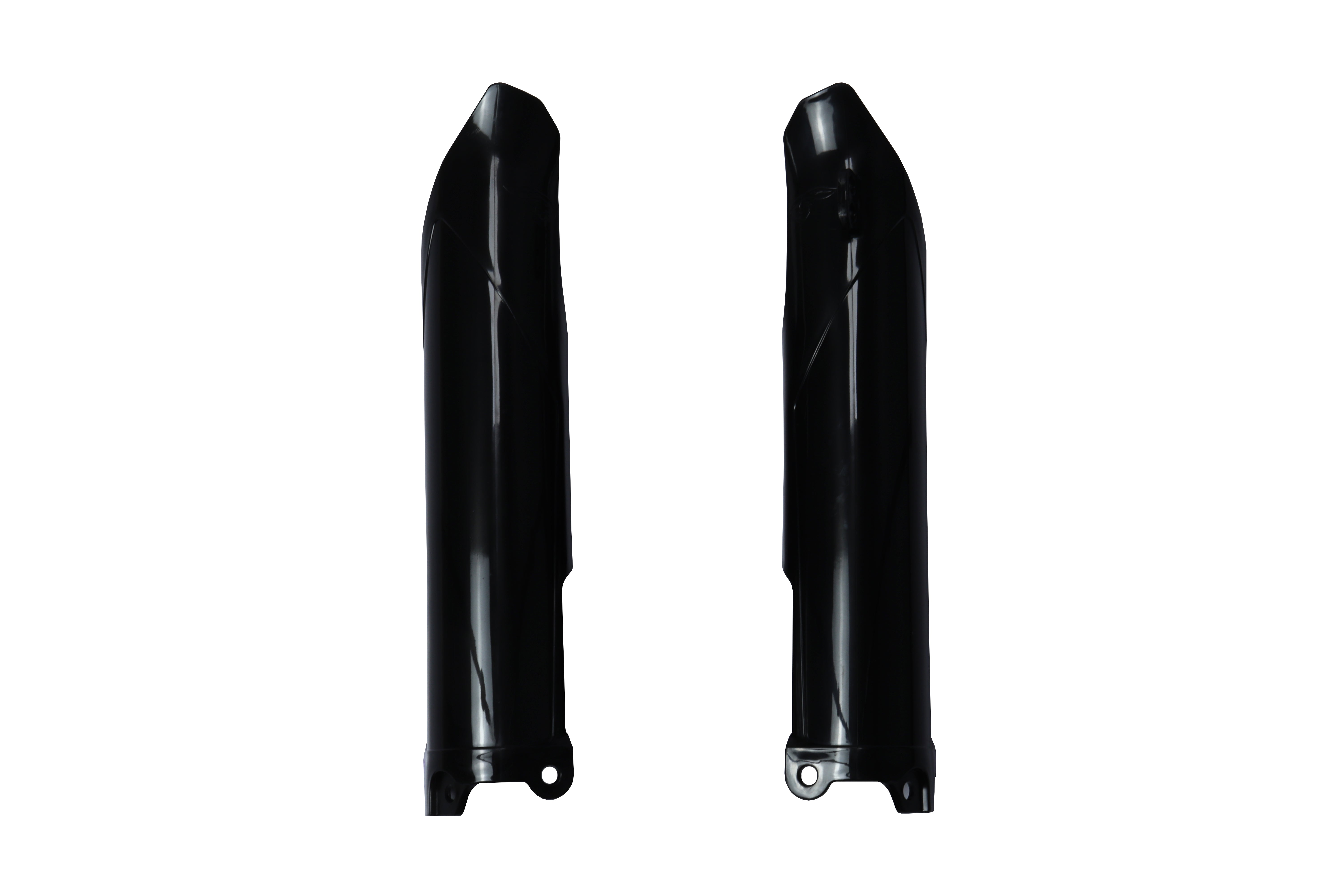AMX Fork Guards - Kawasaki KX250F / KX450F 2008-on - Black