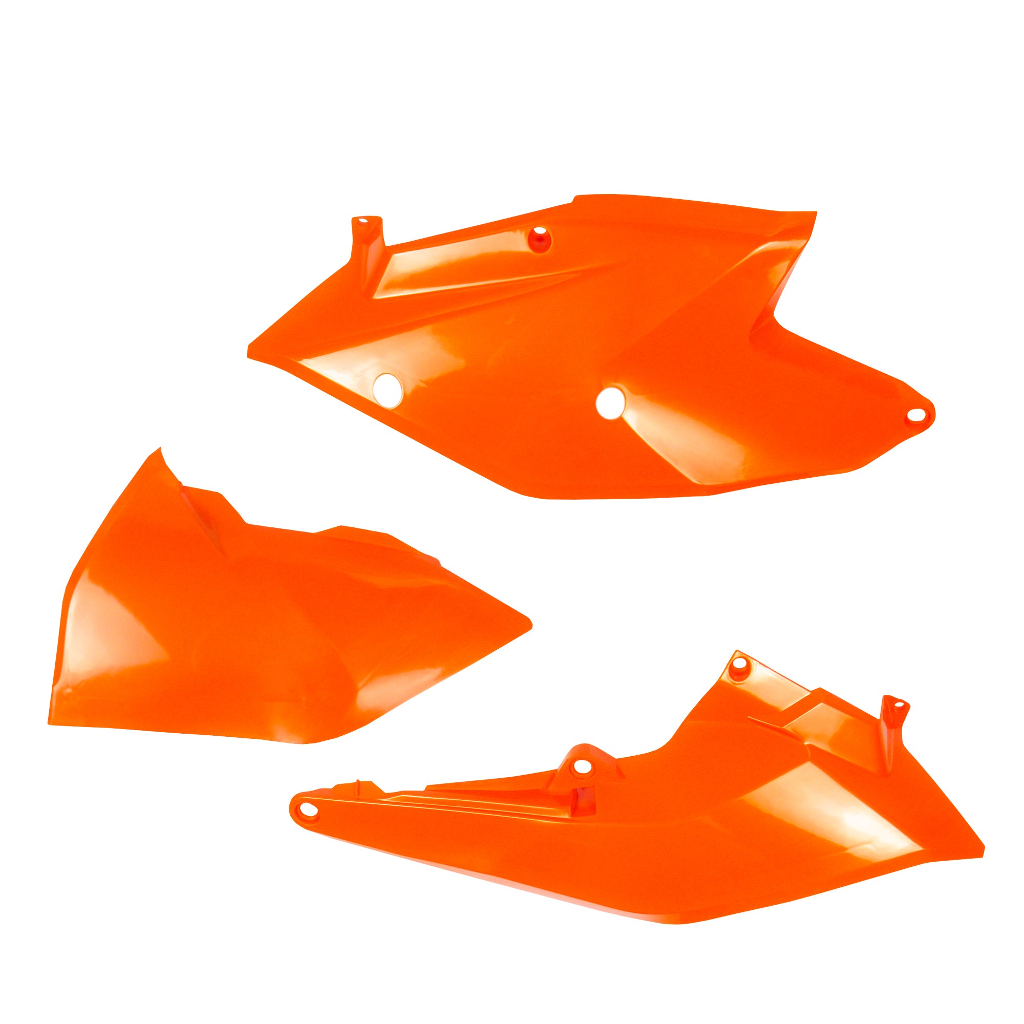 AMX Side Panels with Airbox Covers - KTM SX / SX-F 2016-2018 / EXC / EXC-F 2017-2019 - Orange