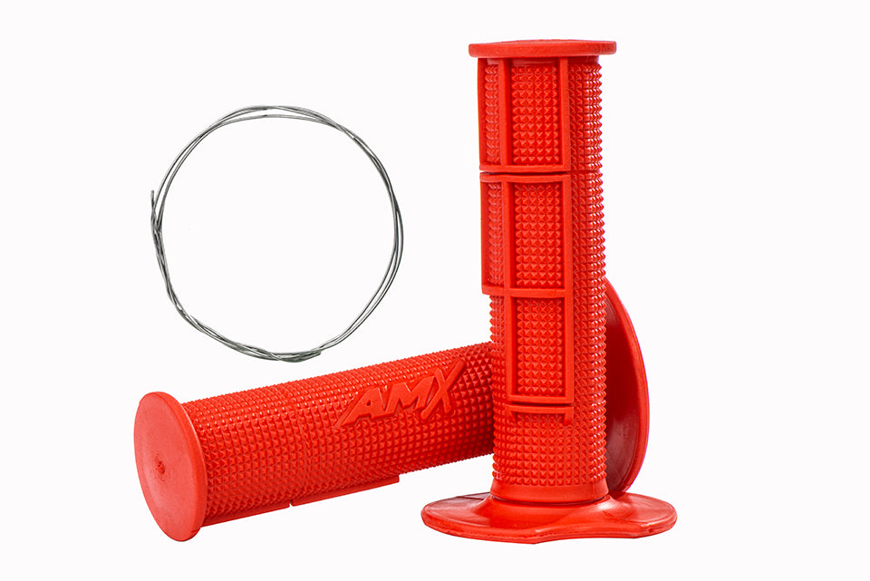 AMX Pro Soft Handlebar Grips - Red