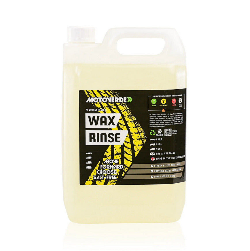 Motoverde 5L Concentrated Refill Motoverde Ultimate Protection Wax Rinse