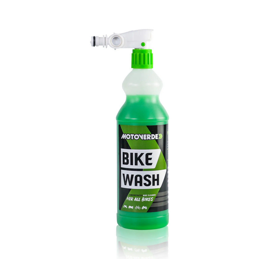 Motoverde 1L Motoverde Concentrated Bike Wash Cleaner Spray + Hose Pipe Mixer Sprayer