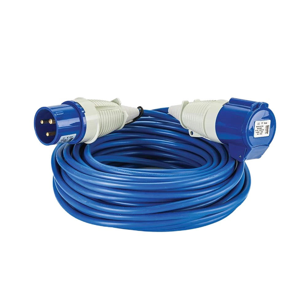 Silverline Tools Defender Artic Extension Lead Blue, 2.5mm, 32A, 25M