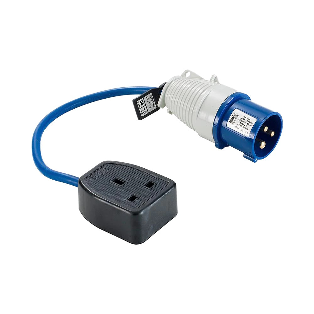 Silverline Tools Defender Fly Lead Converter, 16A - 13A