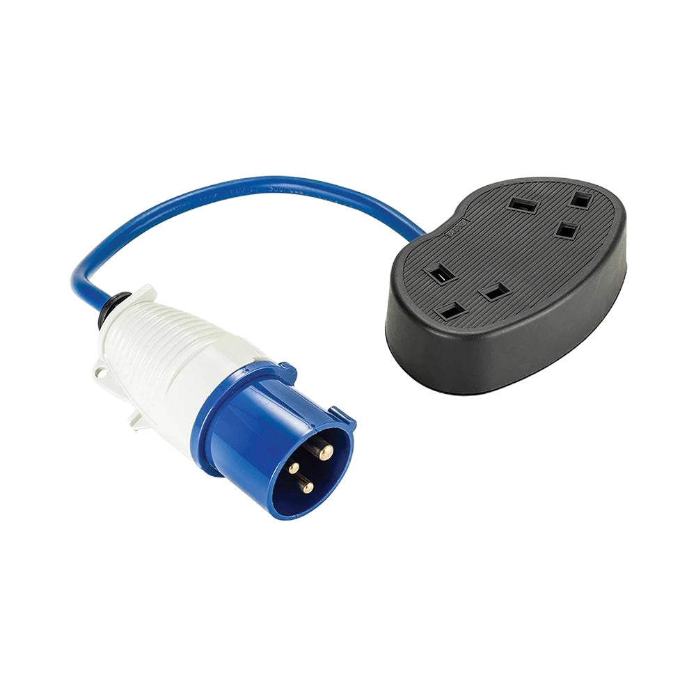 Silverline Tools Defender Fly-lead Converter 16A To 2 X13A