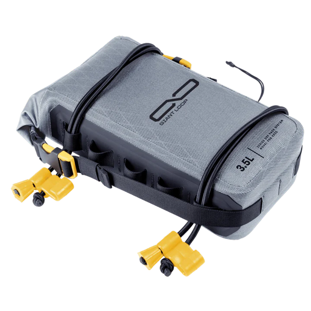 Giant Loop Fender Number Plate Bag 3.5L - Grey - Giant Loop FDBG25-G
