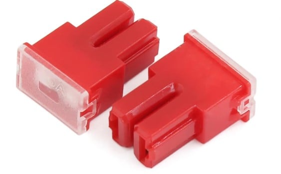 FIR Pack of 2 Cartridge Fuses 50 Amp ATV UTV Female Pal 293 Series