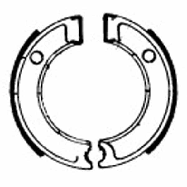 FERODO FSB730 Brake shoe set / 501 / VB224 / DS121