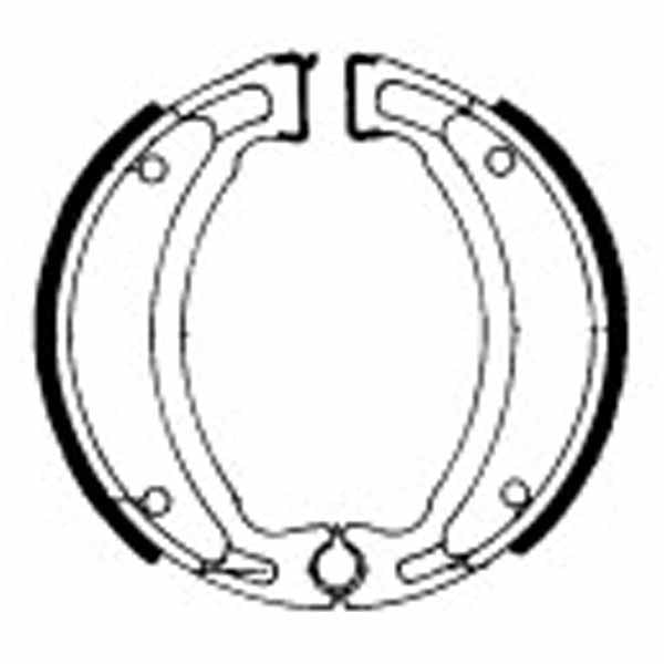 FERODO FSB731 Brake shoe set - 503 / VB229 / DS128