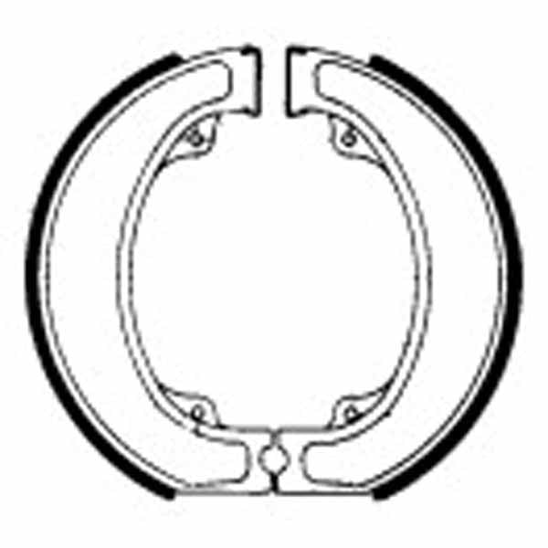 FERODO FSB743 Brake shoe set / 325 / VB138