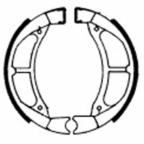 FERODO FSB764 Brake shoe set / 502 / VB226