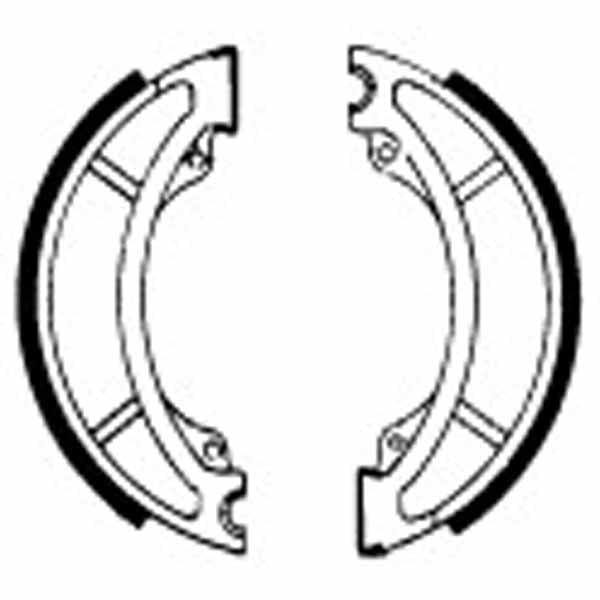 FERODO FSB766 Brake shoe set / 522