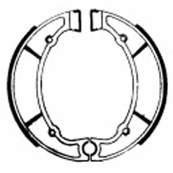 FERODO FSB769 Brake shoe set / 512 / VB227