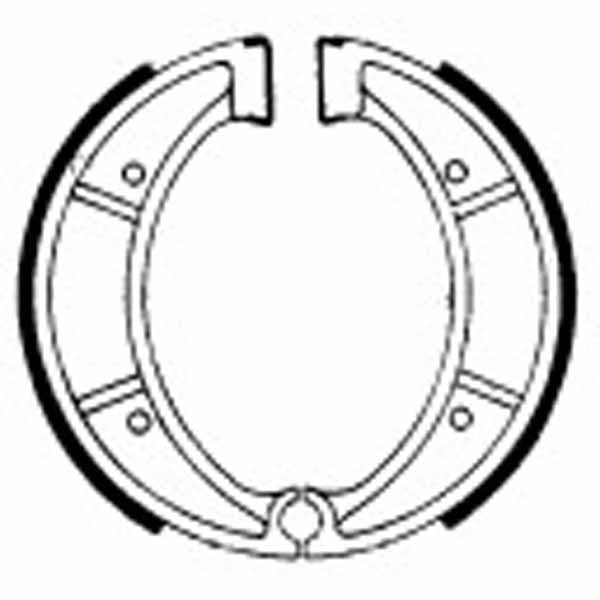 FERODO FSB812 Brake shoe set / 802