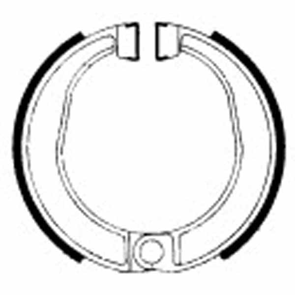FERODO FSB842 Brake shoe set / 989