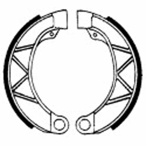 FERODO FSB843 Brake shoe set / 959