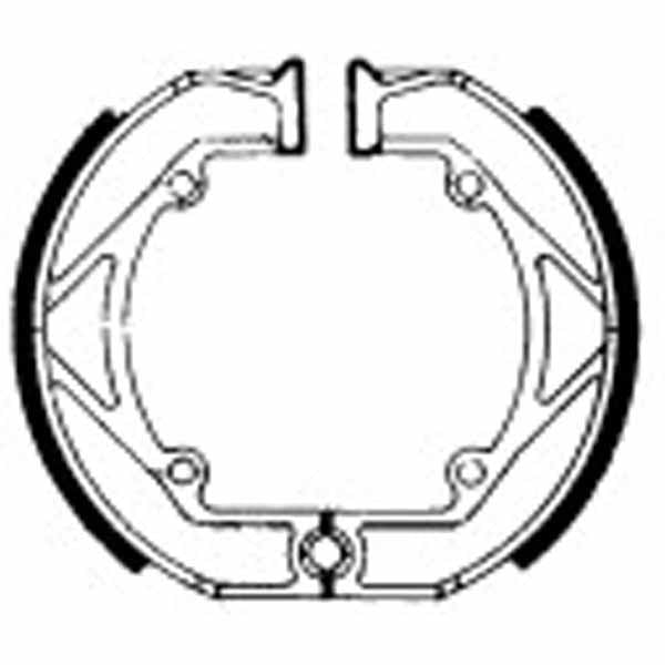 FERODO FSB856 Brake shoe set / 992