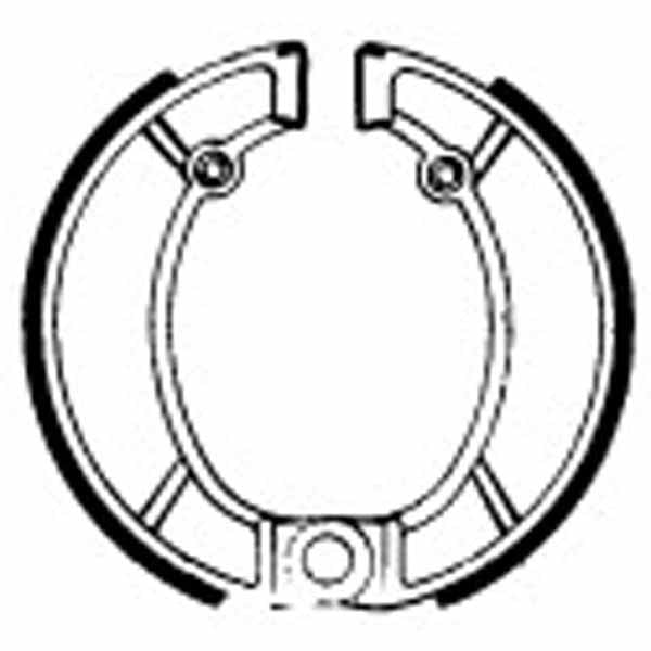 FERODO FSB857 Brake shoe set / 833