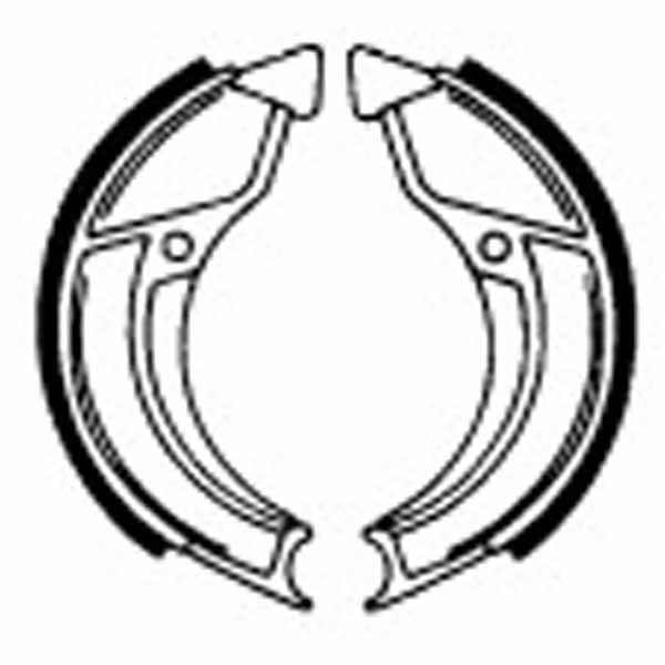 FERODO FSB860 Brake shoe set / 894