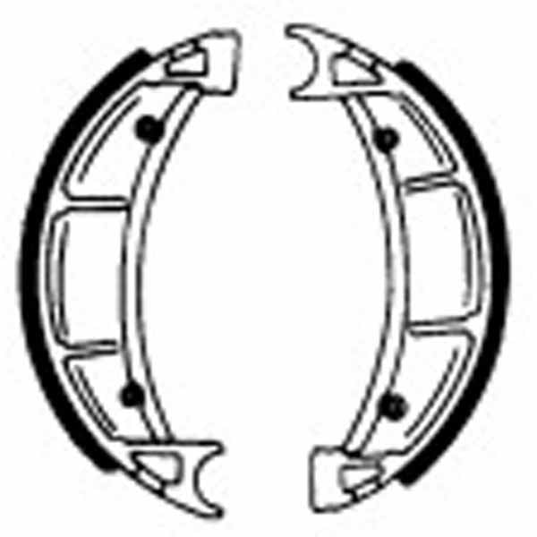 FERODO FSB861 Brake shoe set / 895