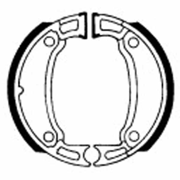 FERODO FSB862 Brake shoe set / 887