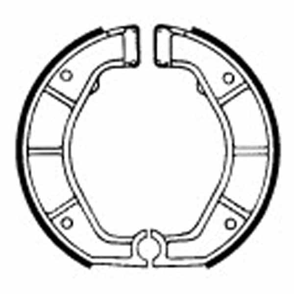 FERODO FSB863 Brake shoe set / 859