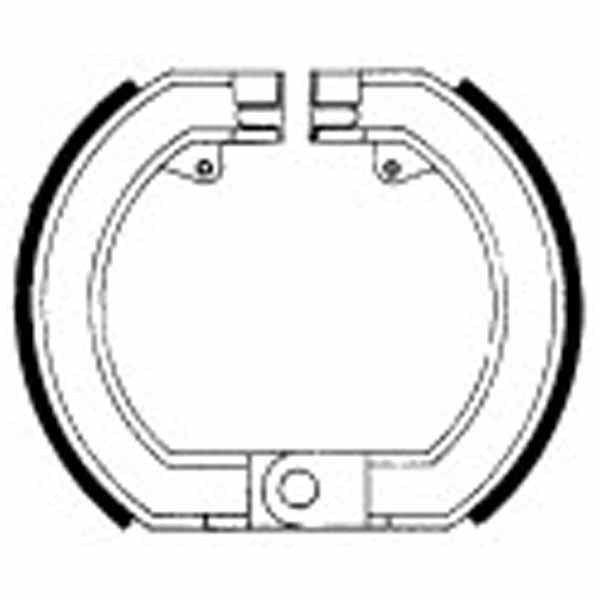 FERODO FSB869 Brake shoe set / 901
