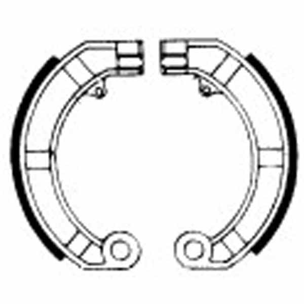FERODO FSB874 Brake shoe set - 903 / DS114