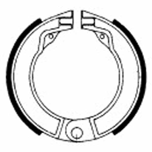 FERODO FSB875 Brake shoe set - 910