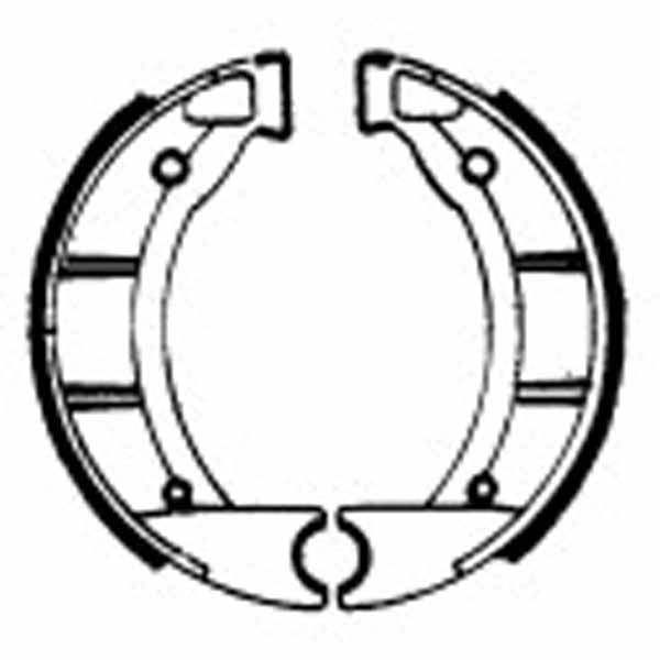 FERODO FSB877 Brake shoe set / 945
