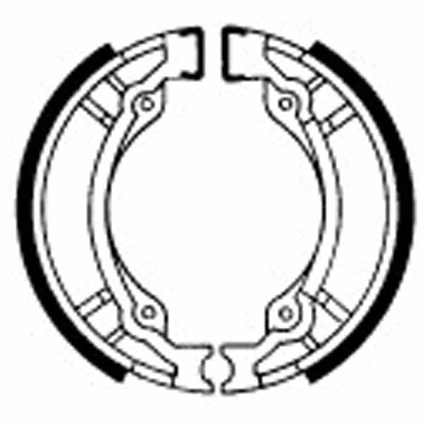 FERODO FSB883 Brake shoe set / 897 / VB330