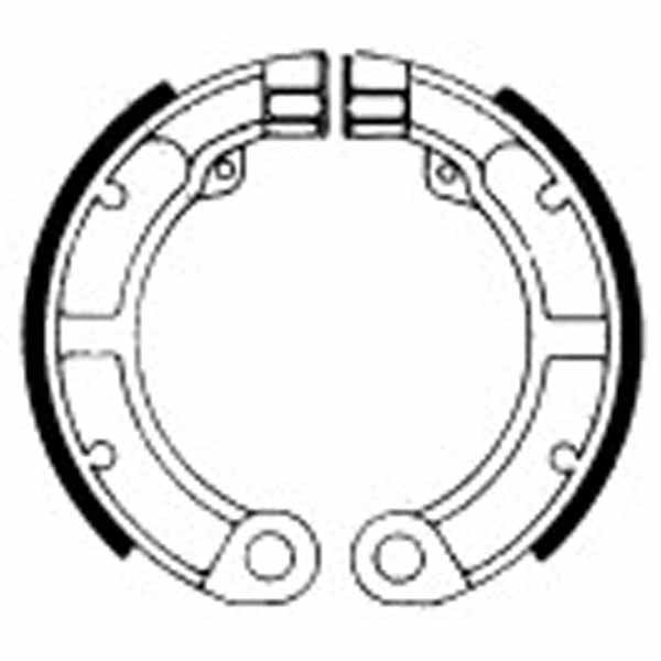 FERODO FSB885 Brake shoe set - 906