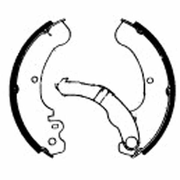 FERODO FSB886 Brake shoe set - ECO-FRICTION / 912