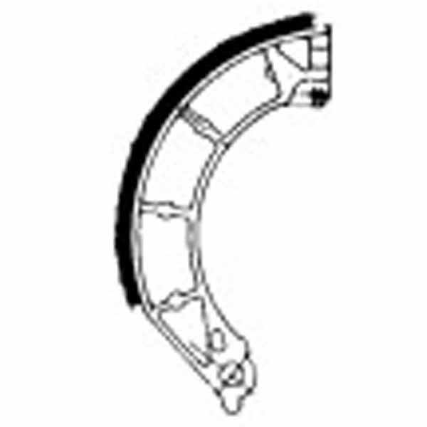 FERODO FSB888 Brake shoe set / 868