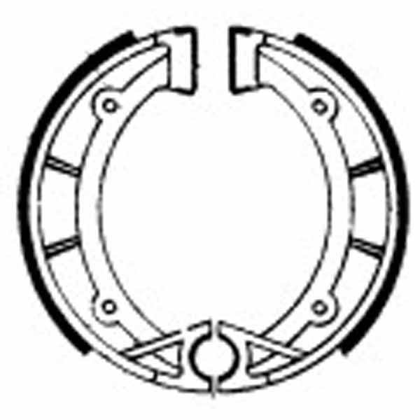 FERODO FSB897 Brake shoe set / 922