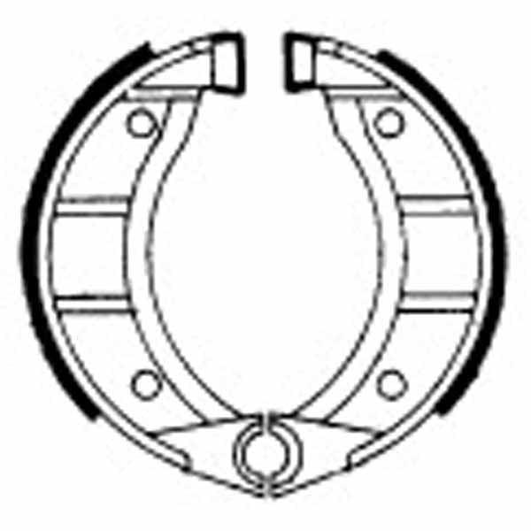 FERODO FSB902 Brake shoe set / 908