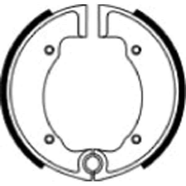 FERODO FSB916 Brake shoe set / 858