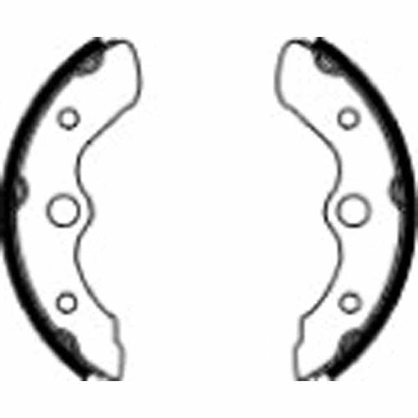 FERODO FSB925 Brake shoe set / 339 / VB147