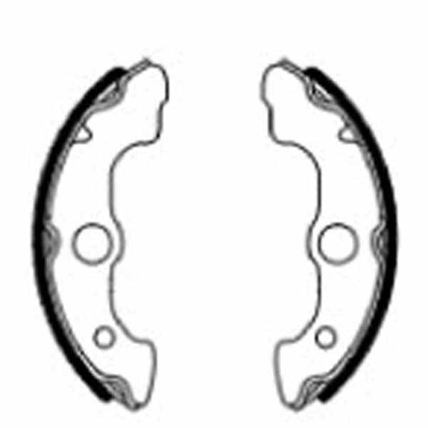 FERODO FSB931 Brake shoe set / 347 / DS58