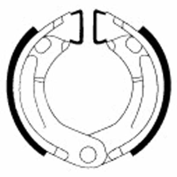 FERODO FSB937 Brake shoe set / 900