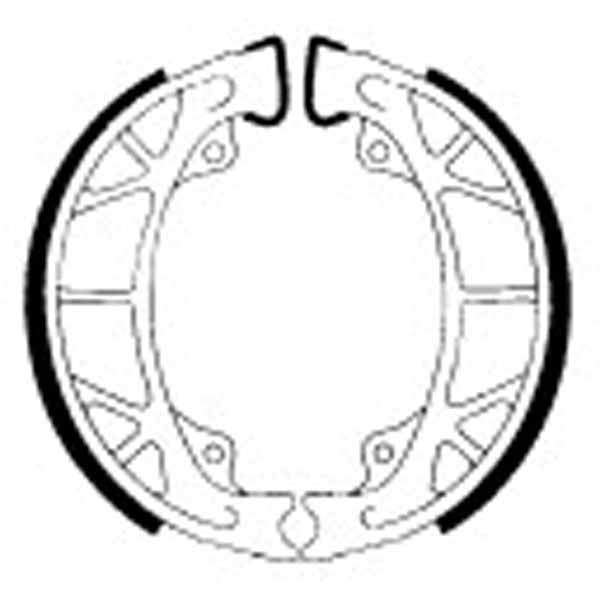 FERODO FSB941 Brake shoe set / 807