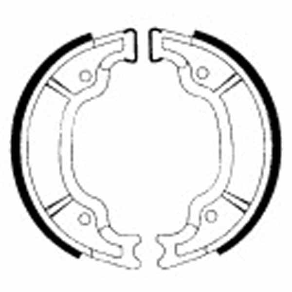 FERODO FSB947 Brake shoe set / 527 / VB239