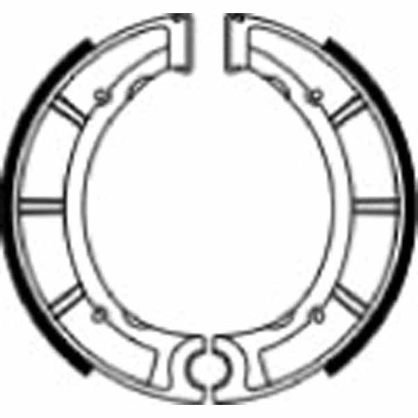FERODO FSB948 Brake shoe set / 528