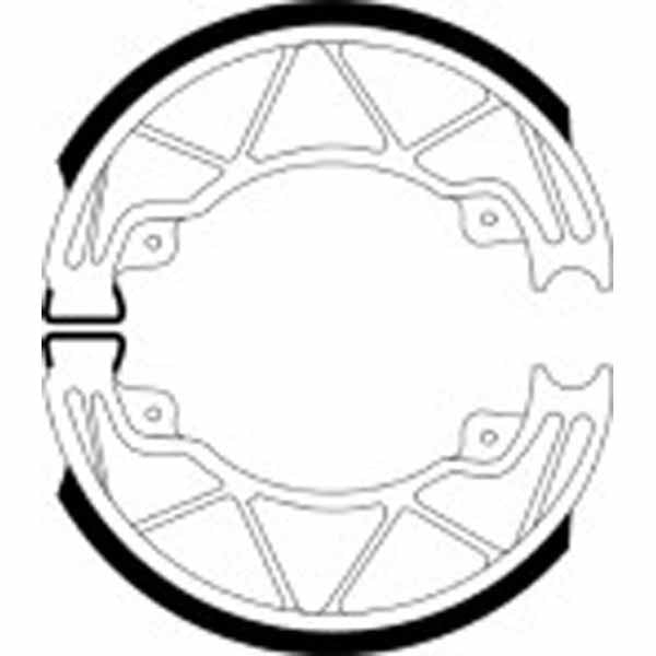 FERODO FSB954 Brake shoe set / 816