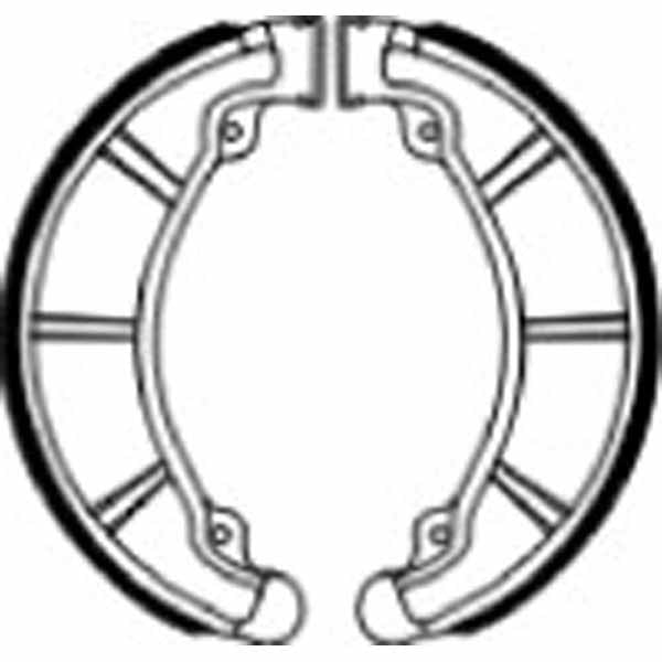 FERODO FSB959 Brake shoe set / 819