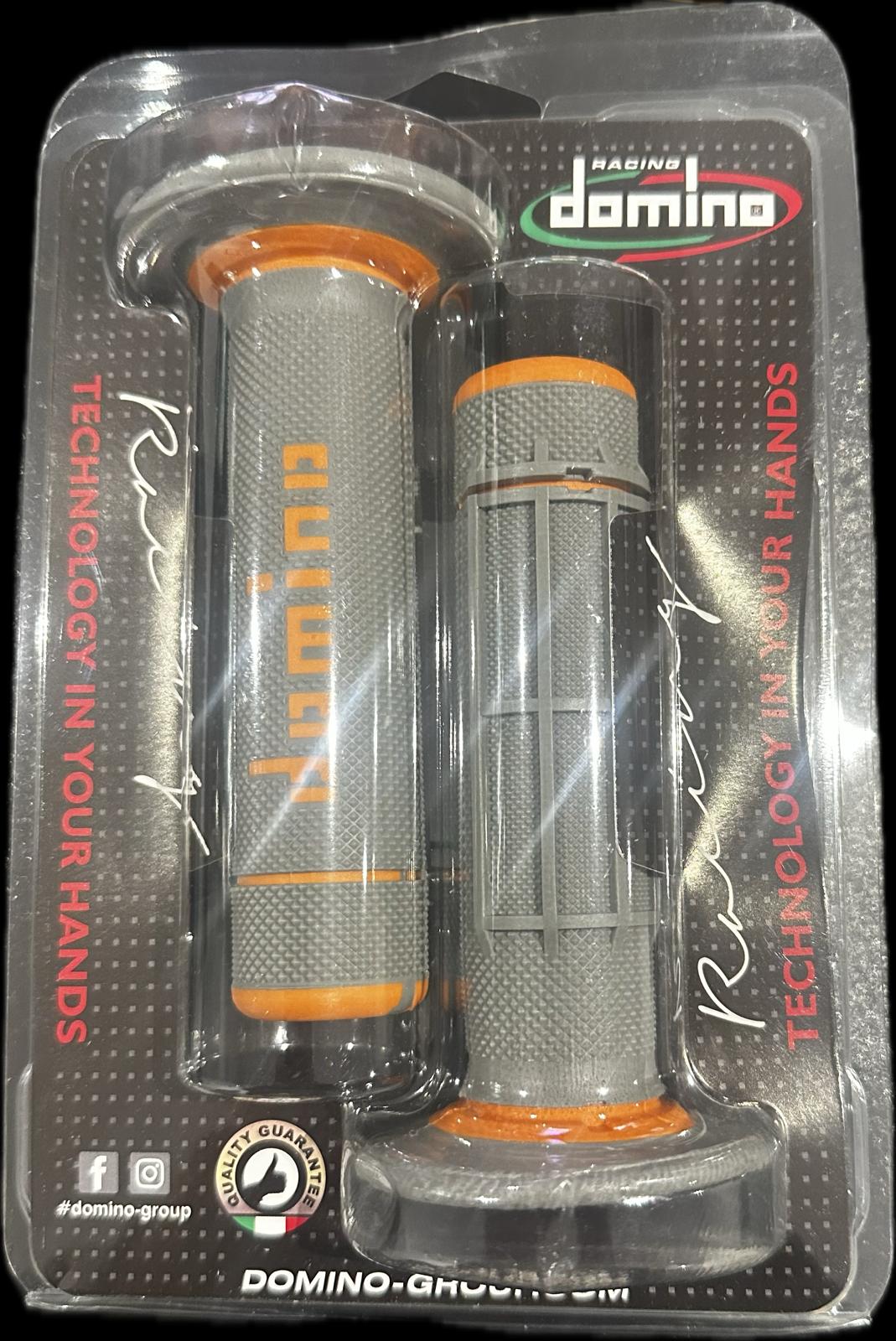 Domino Grips Domino X Grey/orange, A02041c4552a7-1 Dual Compound, Domino Dually