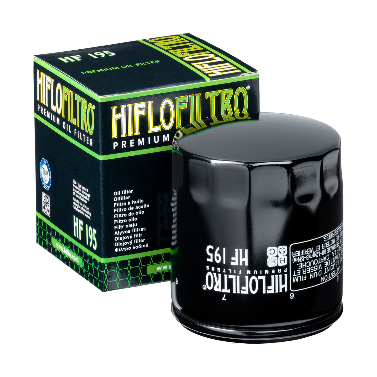 HiFlo Filters Oil Filter Hiflo HF195 Polaris 2521728