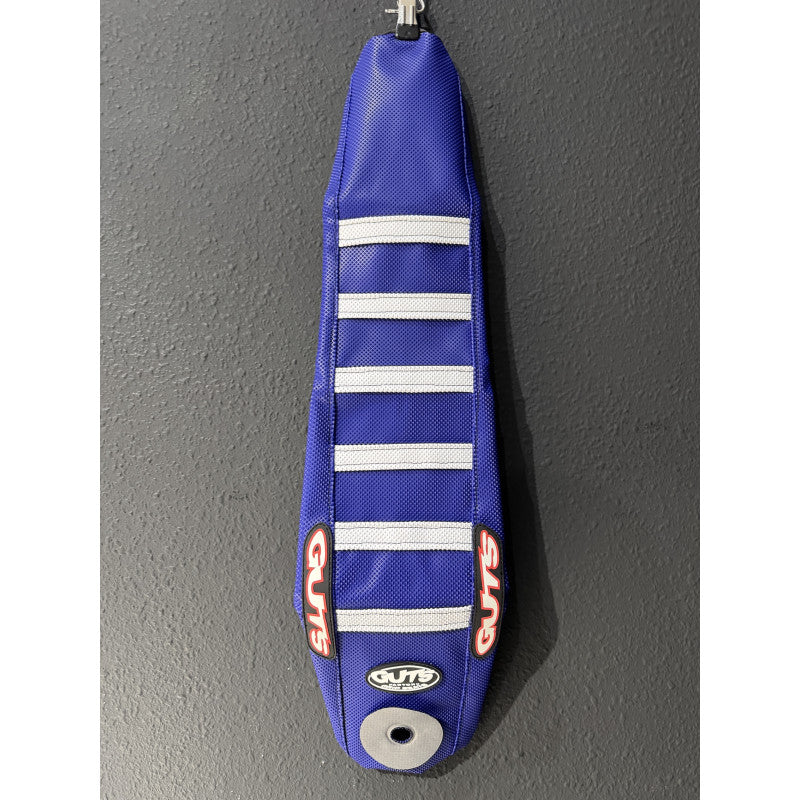 Guts racing Ribbed  Cover Blue with White ribs Yamaha YZ125 22-24 YZ250 22-24