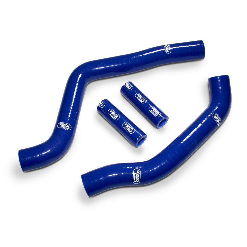 Samco Sport Coolant Hose 4 Piece Kit Blue 2005-2012 Kawasaki 125 KX Samco Sport Kaw-26-Bu
