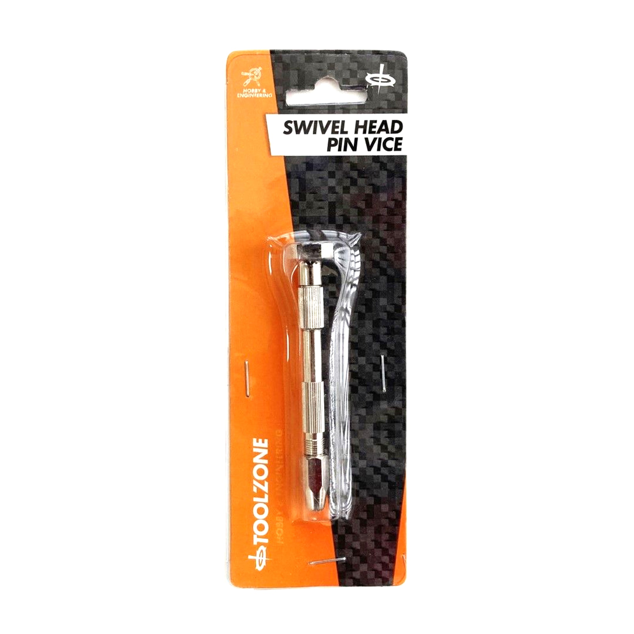 Toolzone Swivel Head Pin Vice 2 Reversible Collets 0-2.9mm - Toolzone KDPHB204